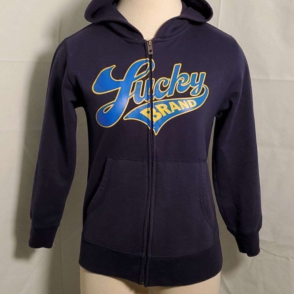 Lucky Brand med women's hoodie. Cozy. Zipper‎ closure. L